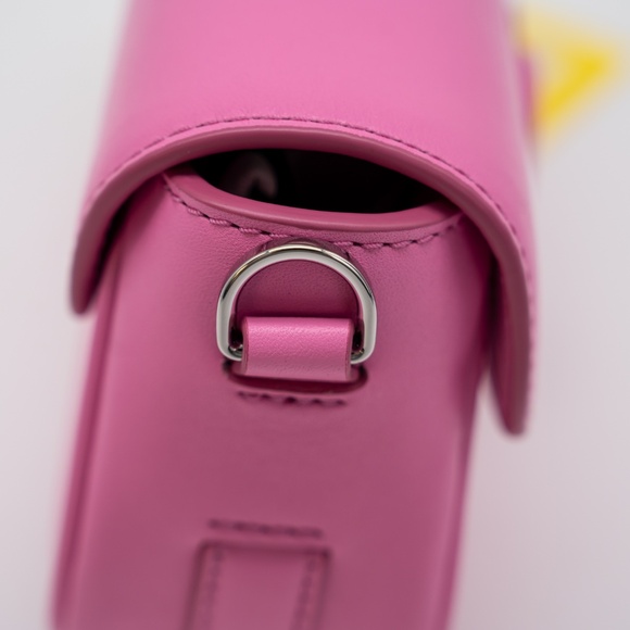Marc Jacobs Clover Shoulder Bag Pink Leather - Picture 9 of 11